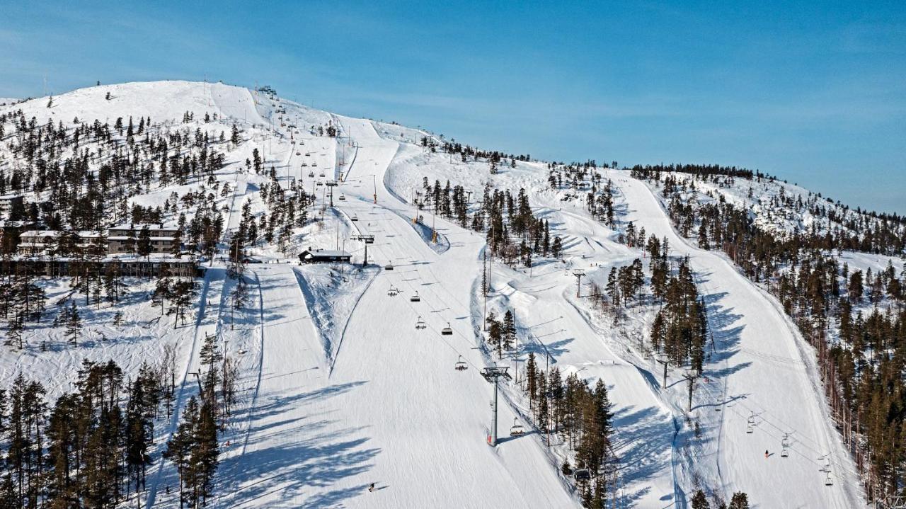 Ski-Inn Kelohuoneisto Pyhaetunturissa Pelkosenniemi Kültér fotó