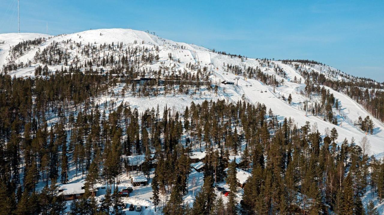 Ski-Inn Kelohuoneisto Pyhaetunturissa Pelkosenniemi Kültér fotó